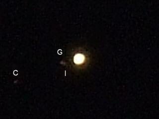 Zdjęcie księżyców Jowisza