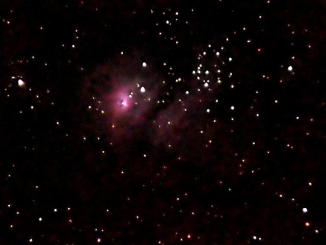 Zdjęcie mgławicy emisyjnen M8 (Laguna)